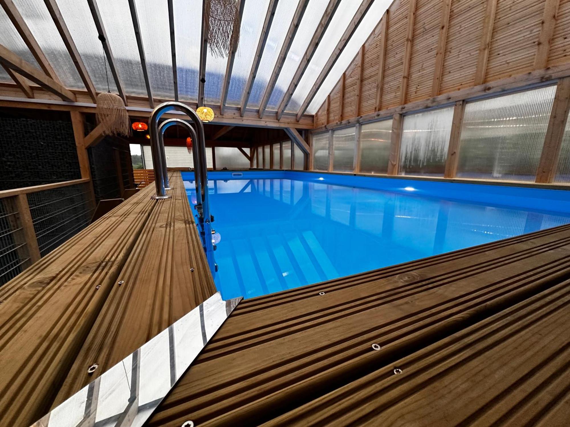 Domki Zlote Piaski Kryty Basen Sauna Jacuzzi Jastrzębia Góra Eksteriør bilde