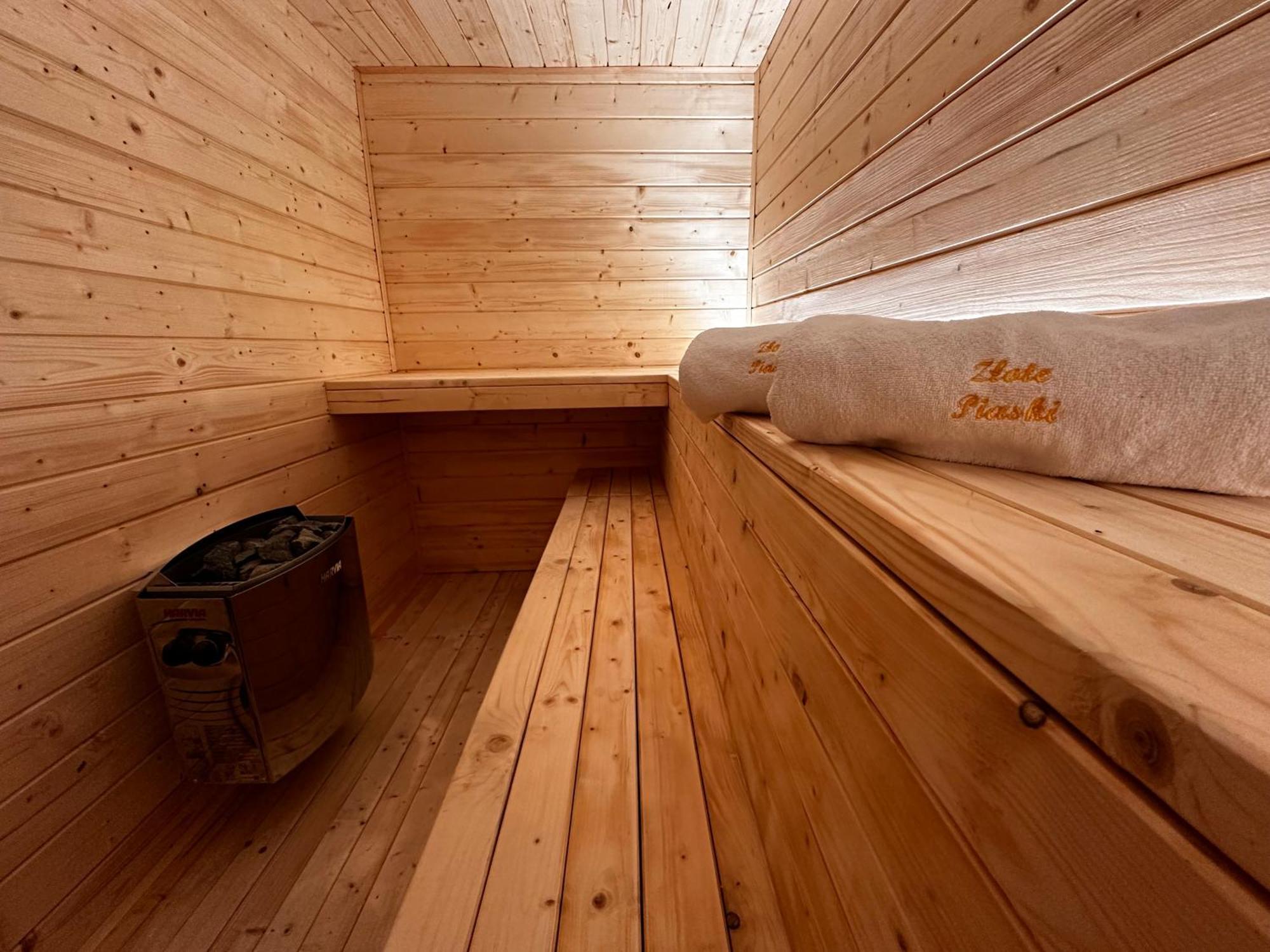 Domki Zlote Piaski Kryty Basen Sauna Jacuzzi Jastrzębia Góra Eksteriør bilde