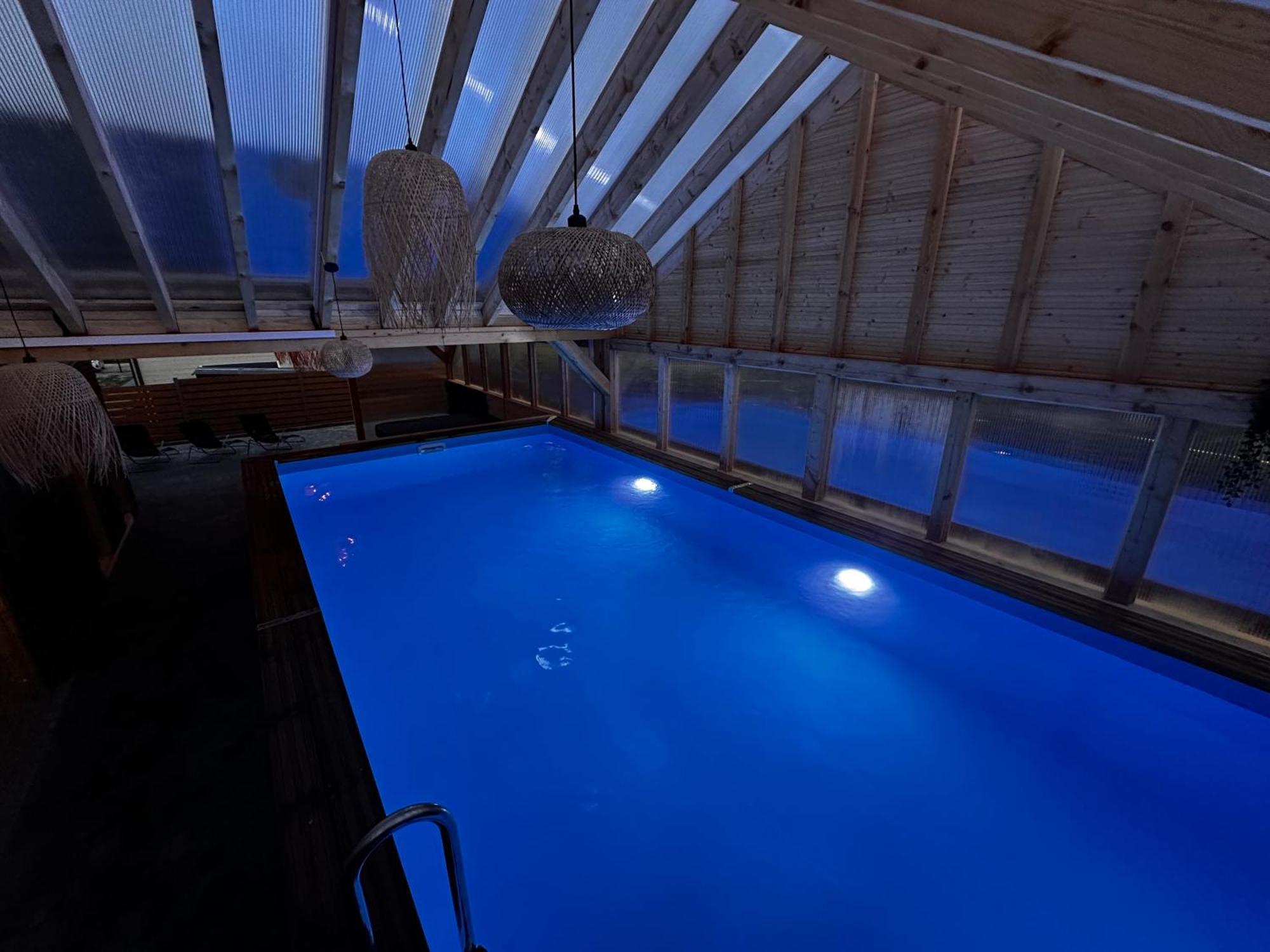 Domki Zlote Piaski Kryty Basen Sauna Jacuzzi Jastrzębia Góra Eksteriør bilde