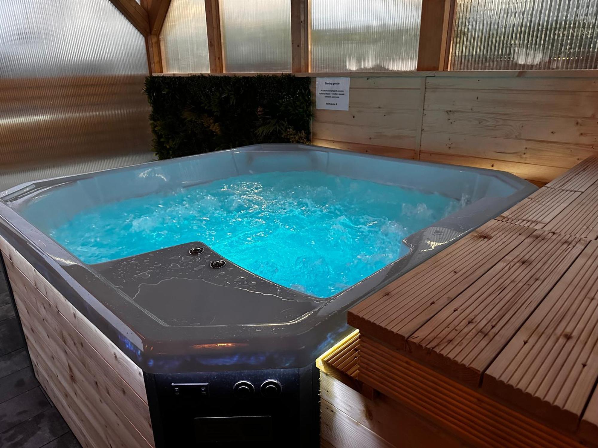Domki Zlote Piaski Kryty Basen Sauna Jacuzzi Jastrzębia Góra Eksteriør bilde